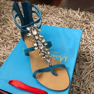 New Sandals with beautiful rhinestones